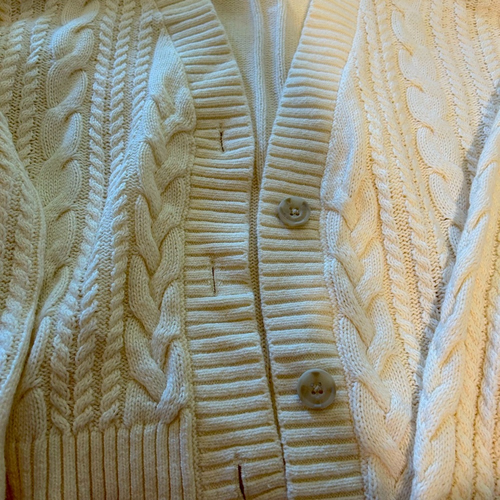 Off white sweater